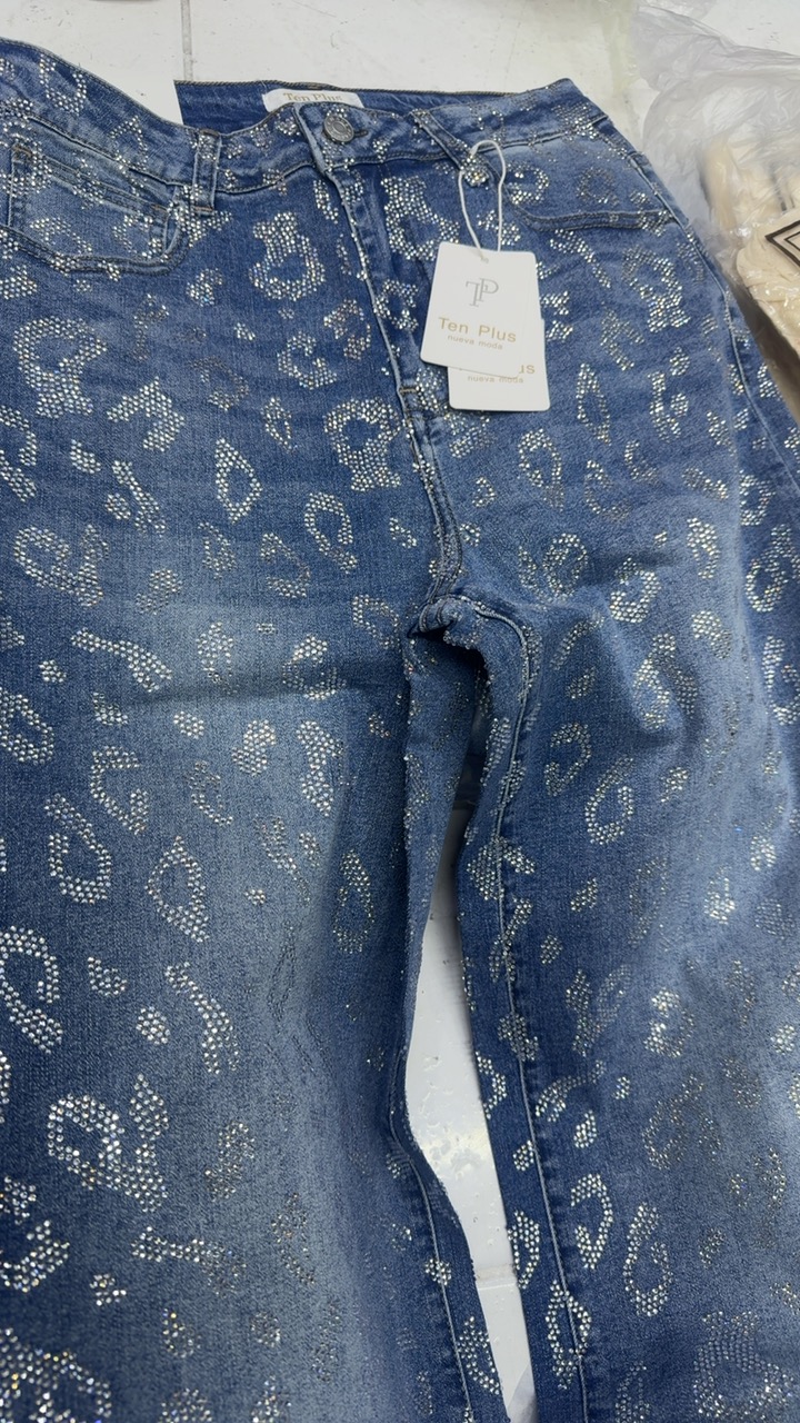 Ten plus pantalón de mezclilla 